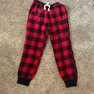Pajama pants, Hollister, red, women’s, S